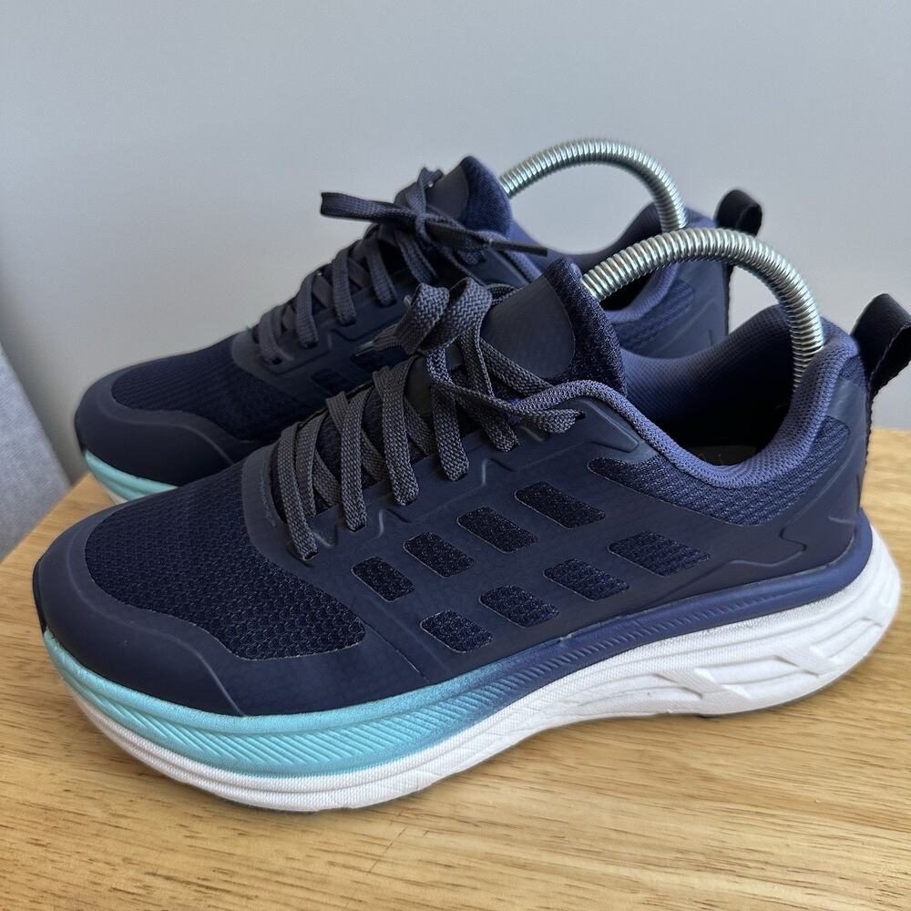NORTIV 8 ActiveFloat Women’s Walking Running Shoes Navy Blue Cushioned Size 8.5